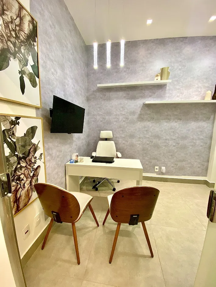 Consultório da Amyo Clinic – ambiente sofisticado e moderno no Swiss Park, Campinas SP